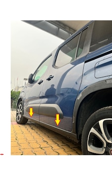 Peugeot Rifter Yan Marşpiyel Kaplaması 4 Parça Abs 2019-2025 Aras Peugeot Rifter Yan Marşpiyel Kaplaması 4 Parça Abs 2019-2025 Aras