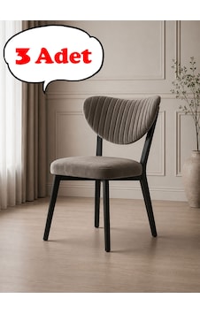 Teknor 3 Adet Elma Sandalye Modern Kadife Kapitone Sırtlı Mutfak Yemek Odası Balkon Kafe Sandalyesi 85 Cm Kahverengi Teknor 3 Adet Elma Sandalye Modern Kadife Kapitone Sırtlı Mutfak Yemek Odası Balkon Kafe Sandalyesi 85 Cm Kahverengi