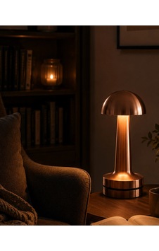Dokunmatik Mantar Gece Lambası Bronz Led Masa Aydınlatması Çok Renkli 08678851 Dokunmatik Mantar Gece Lambası Bronz Led Masa Aydınlatması Çok Renkli 08678851