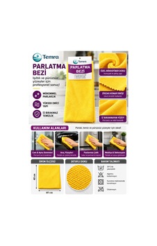 Sarı Parlatma Bezi 40x40 - 941897798 Diğer Sarı Parlatma Bezi 40x40 - 941897798 Diğer