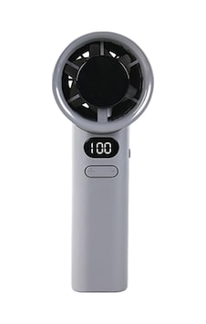 M11 Dijital Led Göstergeli Portatif Fan Mini Vantilatör Soğutucu El Fanı Gri M11 Dijital Led Göstergeli Portatif Fan Mini Vantilatör Soğutucu El Fanı Gri