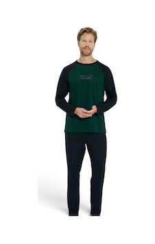 Pijadore Erkek %100 Pamuklu Uzun Kollu Pijama Takımı 2284 Yeşil Pijadore Erkek %100 Pamuklu Uzun Kollu Pijama Takımı 2284 Yeşil