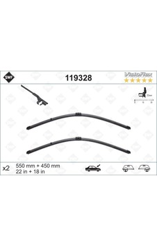 Ön - 987 - Silecek Süpürge Takımı Astra H 04 - 55 45cm X2 Flatblade-muz Tipi-swf Mercedes Glk-class X204 - Csmo-tex - 0 8 Ön - 987 - Silecek Süpürge Takımı Astra H 04 - 55 45cm X2 Flatblade-muz Tipi-swf Mercedes Glk-class X204 - Csmo-tex - 0 8