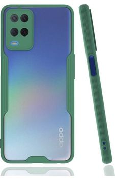 Oppo A54 4g Kılıf Zore Parfe Kılıf - Koyu Yeşil Oppo A54 4g Kılıf Zore Parfe Kılıf - Koyu Yeşil