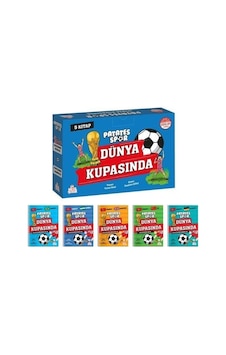 Patates Spor Dünya Kupasında Set+Soru Kitapçığı - 5 Kitap Takım - Yusuf Asal - Nesil Çocuk Yayınları Patates Spor Dünya Kupasında Set+Soru Kitapçığı - 5 Kitap Takım - Yusuf Asal - Nesil Çocuk Yayınları