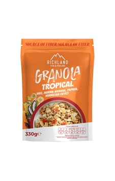 Richland Granola Tropikal Meyveli 330 G 4'li Avantaj Paketi Mıchu Richland Granola Tropikal Meyveli 330 G 4'li Avantaj Paketi Mıchu