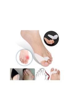 Makaralı 2 Parmağa Geçen Ayak Bunyon Koruyucu Beyaz 1 Çift - 896394225 Makaralı 2 Parmağa Geçen Ayak Bunyon Koruyucu Beyaz 1 Çift - 896394225