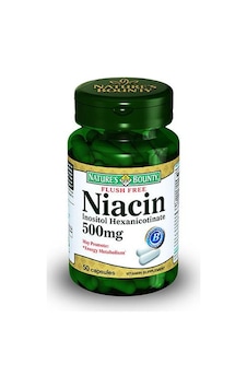 Nature's Bounty Flush Free Niacin 500 MG 50 Kapsül Nature's Bounty Flush Free Niacin 500 MG 50 Kapsül