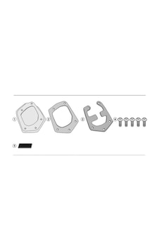 Kappa Es2145K Yamaha Tenere 700 19-21 Yan Ayak Destek Kit