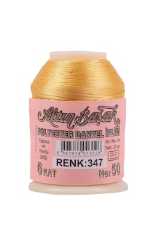 Altınbaşak Oya Ve Dantel İpi 20 Gr - Royaleks - No: 347 Altınbaşak Oya Ve Dantel İpi 20 Gr - Royaleks - No: 347