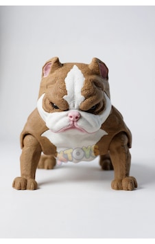 Bulldog Köpek Figürü Anahtarlık, Hediyelik Çanta Aksesuarı Ve Hareketli Oyuncak Dozer Kahverengi Bulldog Köpek Figürü Anahtarlık, Hediyelik Çanta Aksesuarı Ve Hareketli Oyuncak Dozer Kahverengi