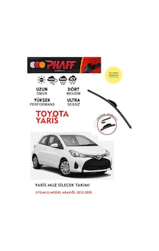 Toyota Yaris Ön Muz Silecek Takımı 2014 Model Araca Özel Aparat Toyota Yaris Ön Muz Silecek Takımı 2014 Model Araca Özel Aparat