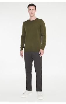 AC&Co / Altınyıldız Classics Erkek Kahverengı Pamuklu Standart Fit Normal Kesim Beli Lastikli Diagonal Desenli Örme Pantolon Kahverengi AC&Co / Altınyıldız Classics Erkek Kahverengı Pamuklu Standart Fit Normal Kesim Beli Lastikli Diagonal Desenli Örme Pantolon Kahverengi