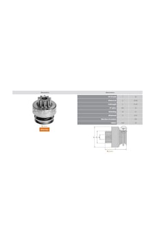 Zen 1597 10 Dıs Ford Fıesta-focus 1.4-1.6 16v-c-max 1.6-volvo S40 1.6 Umd-5716-1006209804 -