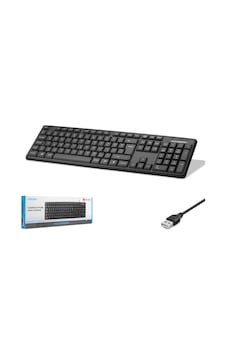 Hadron Hdx2601 Standart F Klavye Usb Kablolu Siyah Hadron Hdx2601 Standart F Klavye Usb Kablolu Siyah