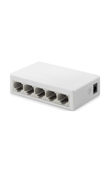 Büro Ev Ofis Cihazları İçin Beyaz 5port 10/100mbps Ethernet Switch Büro Ev Ofis Cihazları İçin Beyaz 5port 10/100mbps Ethernet Switch
