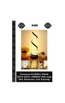Premium Kıvrımlı Masa Üstü Gece Lambası Oda Işığı Ofis Aksesuarı Işık Kaynağı Çok Renkli Premium Kıvrımlı Masa Üstü Gece Lambası Oda Işığı Ofis Aksesuarı Işık Kaynağı Çok Renkli