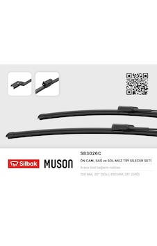 Silbak Silecek Süpürgesi Ön Takım Peugeot-citroen 308 /c4 / Ds4 2009 Ve Sonrası Ölçüler: 750 / 650 Mm 6 Galaxy Sılbak Sb3026c 1613156680-750/650 Sılecek Silbak Silecek Süpürgesi Ön Takım Peugeot-citroen 308 /c4 / Ds4 2009 Ve Sonrası Ölçüler: 750 / 650 Mm 6 Galaxy Sılbak Sb3026c 1613156680-750/650 Sılecek