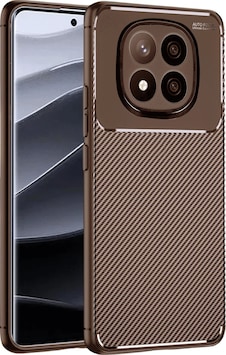 Xiaomi Redmi Note 15 Pro Plus 5g Uyumlu Kılıf Karbon Tasarım Kamera Korumalı Silikon Telefon Kılıfı Kahverengi Xiaomi Redmi Note 15 Pro Plus 5g Uyumlu Kılıf Karbon Tasarım Kamera Korumalı Silikon Telefon Kılıfı Kahverengi