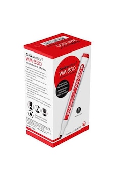 Scrıkss Wm-850 Whıteboard Marker Kırmızı 12 Li Scrıkss Wm-850 Whıteboard Marker Kırmızı 12 Li