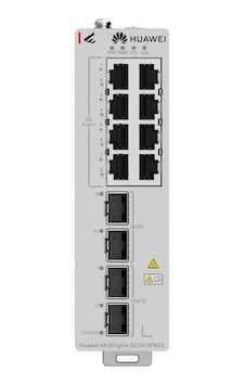 Huaweı Ekıt S210ı-8p4sx 8 Port 10/100/1000 8 Port Poe 2 X 1g Sfp + 2 X 10g Sfp+ 240 Watt L2+ Cloude Yönetilebilir Endüst Huaweı Ekıt S210ı-8p4sx 8 Port 10/100/1000 8 Port Poe 2 X 1g Sfp + 2 X 10g Sfp+ 240 Watt L2+ Cloude Yönetilebilir Endüst