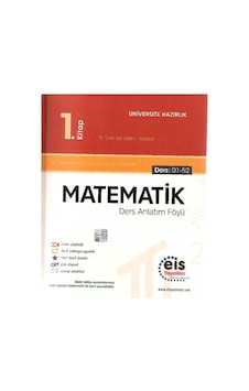 Eis Yayınları Matematik 1. Kitap Daf 2.el Kitap Eksik Föyleri Var 16 Föy Eksik - Mutlak Değer Iıı Kısımdan Başlıyor.