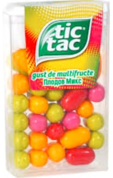 Tic Tac Gust De Multifructe Karışık Meyve Aromalı Şekerleme 18 G Tic Tac Gust De Multifructe Karışık Meyve Aromalı Şekerleme 18 G