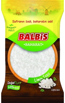 Balbis İri Taneli 7 Numara Limon Tuzu 60 G Balbis İri Taneli 7 Numara Limon Tuzu 60 G