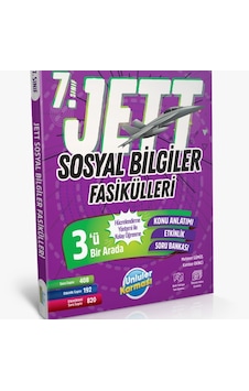Ünlüler Yayınları 7. Sınıf Sosyal Bilgiler Jett Soru Fasikülleri Ünlüler Yayınları 7. Sınıf Sosyal Bilgiler Jett Soru Fasikülleri