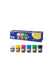 Guaj Boya 6 Renk 6 25ml 150 Ml. Karışık Renkli