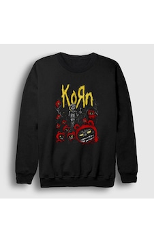Presmono Unisex Forest Korn Sweatshirt Siyah Presmono Unisex Forest Korn Sweatshirt Siyah