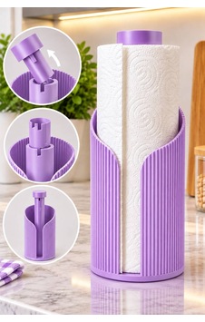 Modern Rulo Peçetelik 3d Tasarım Ürünü Yemek Masası Peçetelik Mor Mor Modern Rulo Peçetelik 3d Tasarım Ürünü Yemek Masası Peçetelik Mor Mor