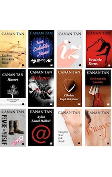 En Son Yürekler Ölür - İz - Eroinle Dans - Hasret - Kelepçe - Çikolata Kaplı Hüzünler - Aşkın Sanat Halleri - 12 Kitap - Canan Tan