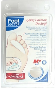 Foot Doctor Çekiç Parmak Desteği 2 Adet Foot Doctor Çekiç Parmak Desteği 2 Adet