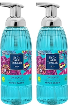 Eyüp Sabri Tuncer Okyanus Doğal Zeytinyağlı Köpük Sabun 2 x 500 ML Eyüp Sabri Tuncer Okyanus Doğal Zeytinyağlı Köpük Sabun 2 x 500 ML