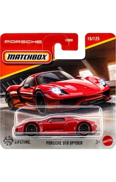 Mattel Matchbox Porsche 918 Spyder Araba C0859-jbr80 Kırmızı Mattel Matchbox Porsche 918 Spyder Araba C0859-jbr80 Kırmızı