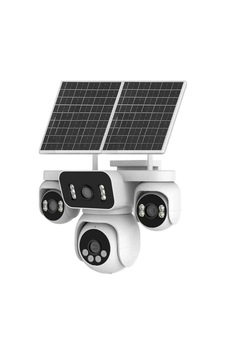 4 Lens 1 Ptz 4g Solar Camera New Io-sg401 4 Lens 1 Ptz 4g Solar Camera New Io-sg401