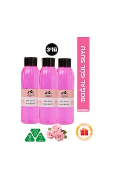 Ilgaz Doğal Gül Suyu 3 x 400 ML