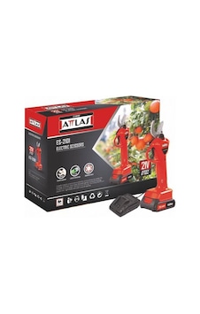 Attlas Es 2101 Akülü Budama Makası 18 V 2 Amper Kömürsüz Motor