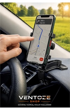 Araba Gösterge Paneli Üstü Telefon Tutucu 360 Derece Oynar Başlıklı Göz Hizası Güvenli Sürüş Aparatı Araba Gösterge Paneli Üstü Telefon Tutucu 360 Derece Oynar Başlıklı Göz Hizası Güvenli Sürüş Aparatı
