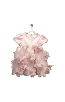 Andywawa Kız Bebek Baby Chic Fırfırlı Çiçekli Elbise Ac26777 Pembe Andywawa Kız Bebek Baby Chic Fırfırlı Çiçekli Elbise Ac26777 Pembe