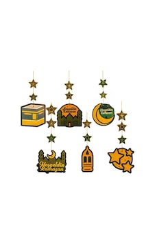 Sarkıt Süs Hoşgeldin Ramazan Yeşil Sarkıt Süs Hoşgeldin Ramazan Yeşil