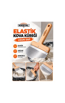 Elastik Kova Küreği Ahşap Saplı Uzun Sap - 931653107 Diğer