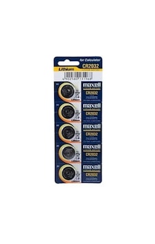 Maxell Cr2032 Lityum Pil 5li Paket Maxell Cr2032 Lityum Pil 5li Paket
