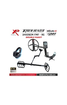 Xtrem Hunter Dedektör - 34cm Fmf Double Paket Wsaıı Xl Kulaklıklı Xtrem Hunter Dedektör - 34cm Fmf Double Paket Wsaıı Xl Kulaklıklı