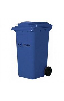 240 Litre Mavi Plastik Çöp Konteyneri Tekerlekli Atık Konteyneri Hey Çelik Pk-095 240 Litre Mavi Plastik Çöp Konteyneri Tekerlekli Atık Konteyneri Hey Çelik Pk-095