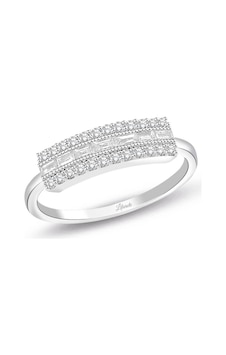 Lilarote 0.24 Ct Baget Pırlanta Yüzük