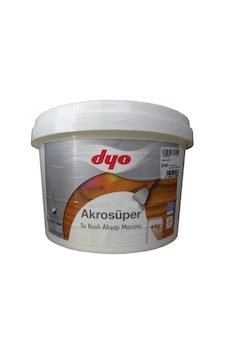 Akrosüper Ahşap Macunu 4 Kg 2
