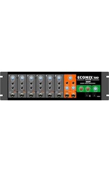 Atak Ecomix 300 Eko Reverp 6 Kanal 300 Watt Mono Trafolu Seslendirme Anfi Atak Ecomix 300 Eko Reverp 6 Kanal 300 Watt Mono Trafolu Seslendirme Anfi