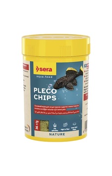 Sera Pleco Chips Balık Yemi - Ancistrus Ve Vatozlar İçin - 100 Ml - Tüm Yaşam Aşamaları